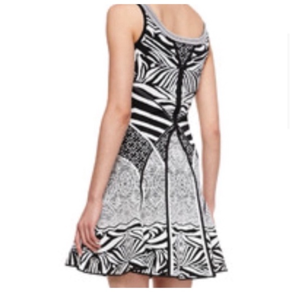 DIANE VON FURSTENBERG Fanny Zebra Tattoo Dress | M - Picture 3 of 11
